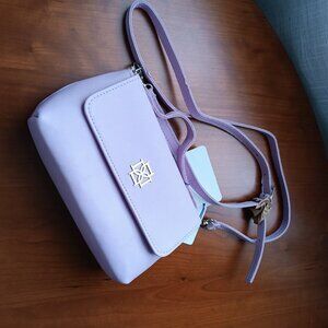 NWT Lilac Petite Leather Hand or Shoulder Bag
